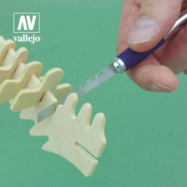 Vallejo    AV Vallejo Tools - Mini Saw Blades x4 - VALT06009 - 8429551930376