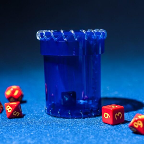 Q-Workshop    Age of Plastic Blue Dice Cup (PVC) - CAOP144 - 5907699495627