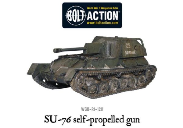 Warlord Games Bolt Action   SU-76 Self Propelled Gun - WGB-RI-120 - 5060200846797