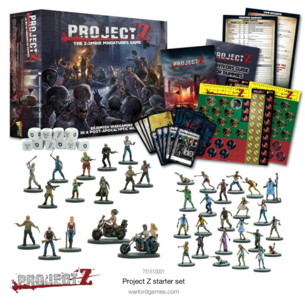 Warlord Games Project Z   Project Z: Starter Game - 751510001 - 5060393703310