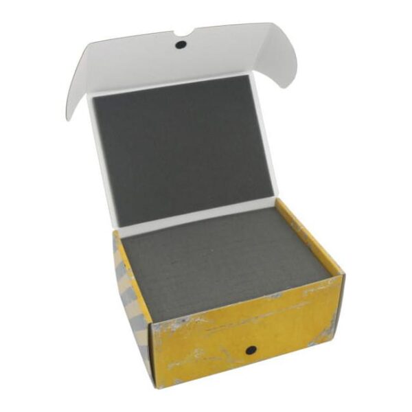 Safe and Sound    Half-sized medium box with 100mm raster foam tray - SAFE-HSM-R100MM - 5907222526132