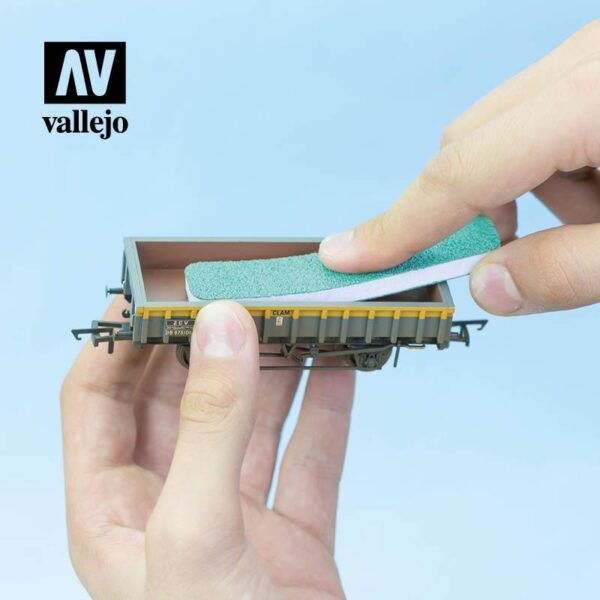 Vallejo    AV Vallejo Tools - Flexisander Dual Grit x3 (90x19x6mm) - VALT04001 - 8429551930017