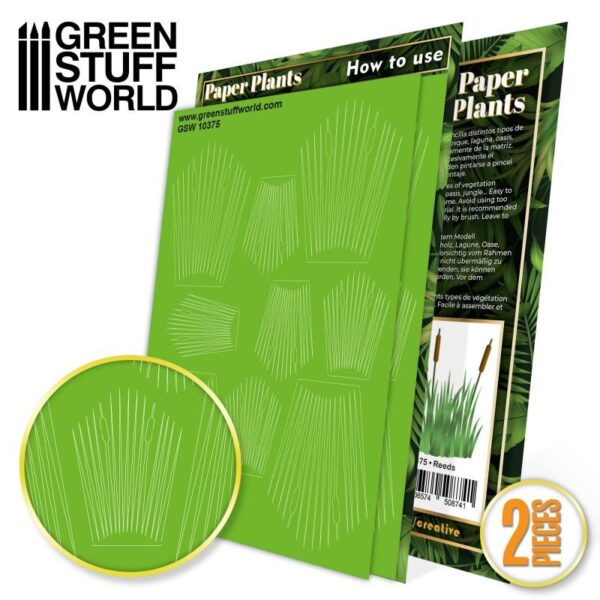 Green Stuff World    Paper Plants - Reeds - 8436574508741ES - 8436574508741