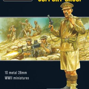 Warlord Games Bolt Action   8th Army Support Group (HQ, Mortar & MMG) - 402211009 - 5060572502291