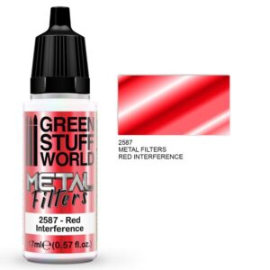 Green Stuff World    Metal Filters - Red Interference - 8436574509465ES - 8436574509465