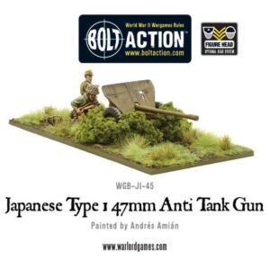 Warlord Games Bolt Action   Imperial Japanese Type 47mm Anti Tank Gun - WGB-JI-45 - 5060393702351