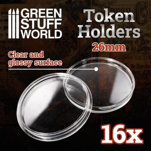 Green Stuff World    Token Holders 26mm - 8435646500959ES - 8435646500959