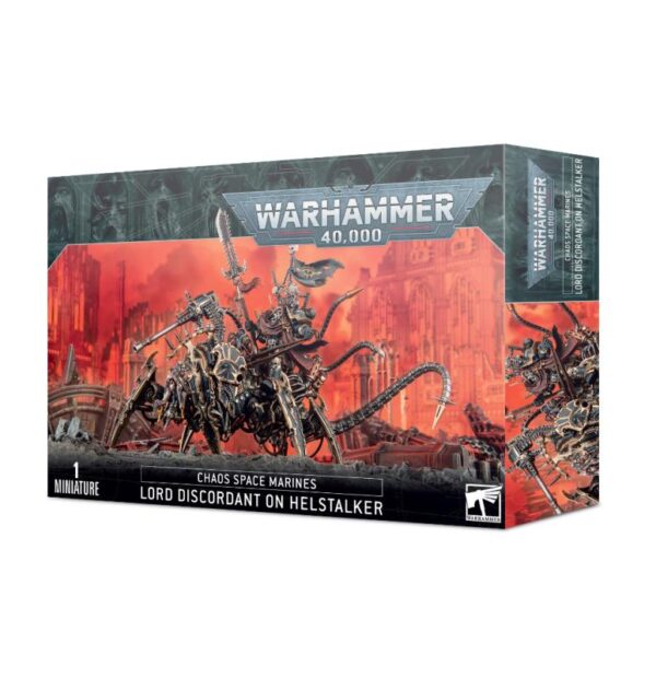 Games Workshop Warhammer 40,000   Chaos Space Marines: Vex Machinator, Arch-Lord Discordant - 99120102174 - 5011921178278