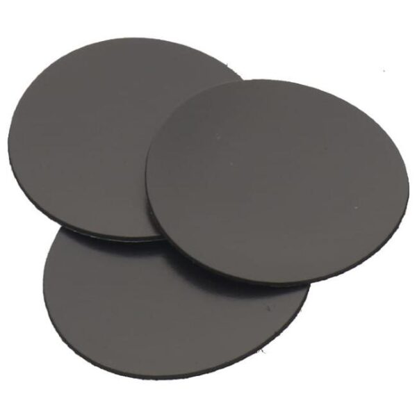 Safe and Sound    Self-adhesive magnetic foil stickers for 40mm round cast bases (blister of 5 pc.) - SAFE-SAS-40MM - 5907459694963