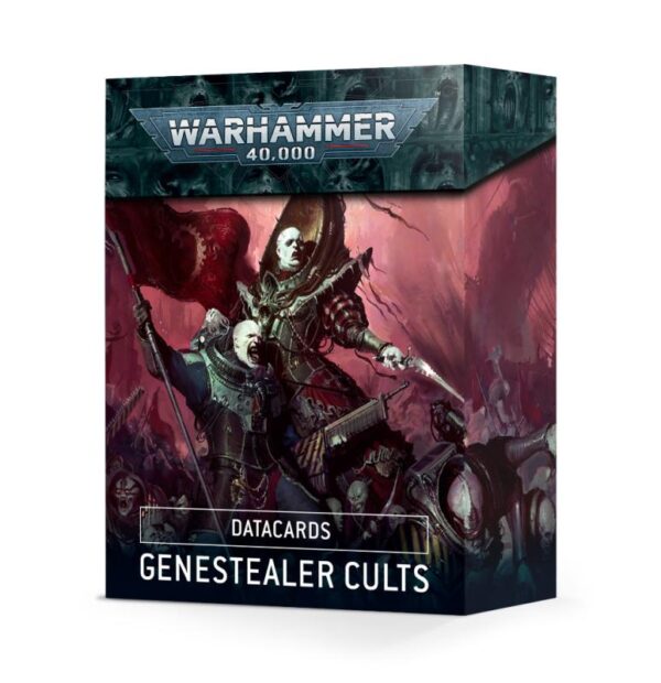 Games Workshop Warhammer 40,000   Datacards: Genestealer Cults (Ninth Edition) - 60220117003 - 5011921159703