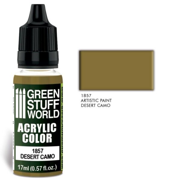 Green Stuff World    Acrylic Color DESERT CAMO - 8436574502169ES - 8436574502169
