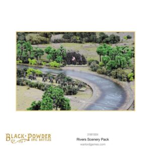 Warlord Games Black Powder Epic Battles   Black Powder & Epic Battles - Rivers Scenery Pack - 318810004 - 5060917990134
