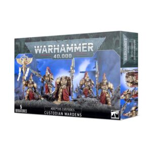 Games Workshop Warhammer 40,000   Adeptus Custodes Custodian Wardens - 99120108077 - 5011921172054