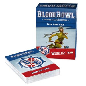 Games Workshop Blood Bowl   Blood Bowl Wood Elves Card Pack - 60050904001 - 5011921174393