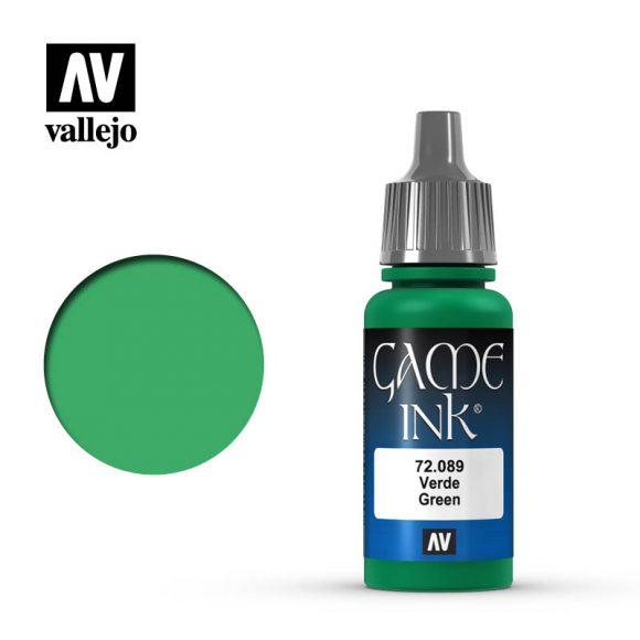 Vallejo    Game Ink: Green - VAL72089 - 8429551720892