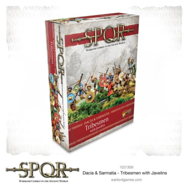 Warlord Games SPQR   SPQR: Dacia & Sarmatia Tribesmen with Javelins - 152213006 - 5060572505490
