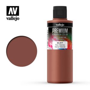 Vallejo    AV Vallejo Premium Color - 200ml - Opaque Raw Sienna - VAL63017 - 8429551630177