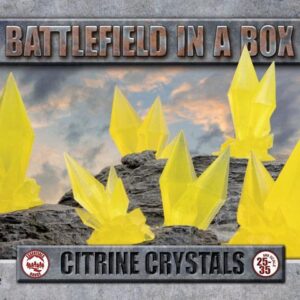 Gale Force Nine    Battlefield in a Box: Citrine Crystals (Yellow) - BB594 - 9420020247864