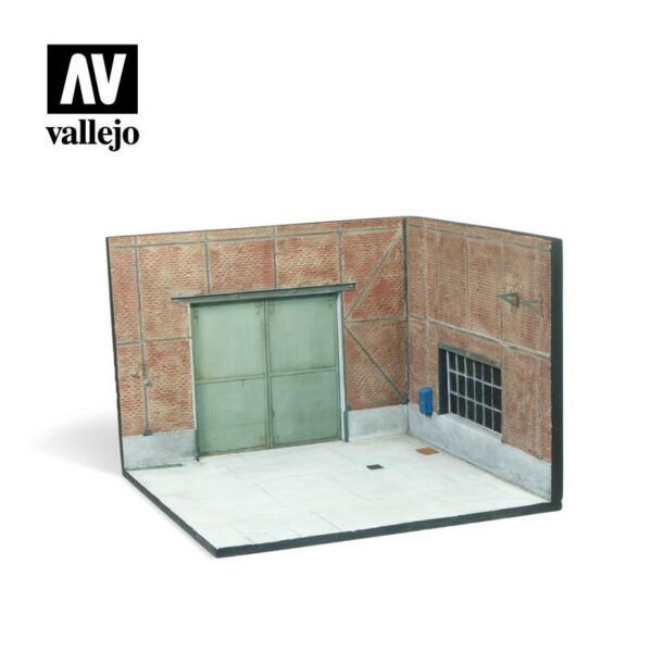 Vallejo    Vallejo Scenics - Scenery: Factory Gate - VALSC113 - 8429551987035