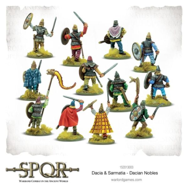 Warlord Games SPQR   SPQR: Dacia and Sarmartia Dacian Nobles - 152013003 - 5060572505476