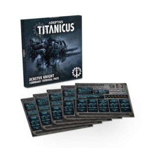 Games Workshop Adeptus Titanicus   Adeptus Titanicus: Acastus Knight Command Terminal Pack - 60220399012 - 5011921121472