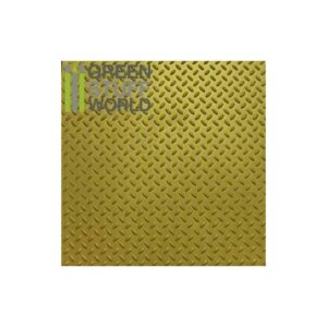 Green Stuff World    ABS Plasticard - Thread DIAMOND Textured Sheet - A4 - 8436554361007ES - 8436554361007