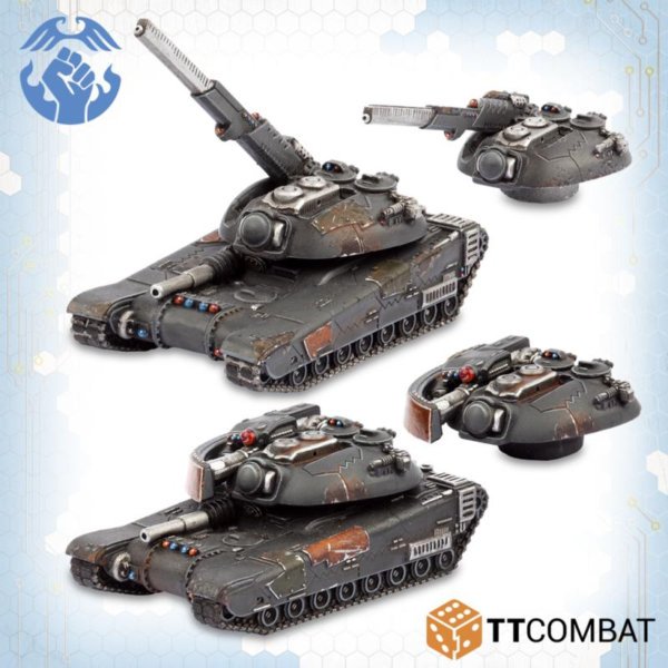 TTCombat Dropzone Commander   Zhukov AA Tanks - TTDZR-RES-004 - 5060570137358