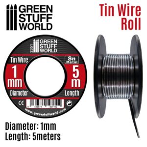 Green Stuff World    Flexible tin wire roll 1mm - 8436574507102ES - 8436574507102