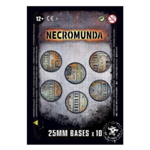 Games Workshop (Direct) Necromunda   Necromunda: 25mm Bases - 99070599001 - 5011921096275