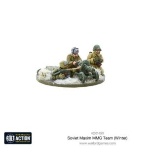 Warlord Games Bolt Action   Soviet Maxim MMG Team (Winter) - 403014001 - 5060393708247