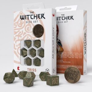 Q-Workshop    Witcher Dice Set. Triss. The Fourteenth of the Hill - SWTR4M - 5907699496341