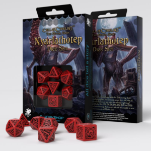 Q-Workshop    Call of Cthulhu The Outer Gods Nyarlathotep Dice Set (7) - SCTN62 - 5907699493616