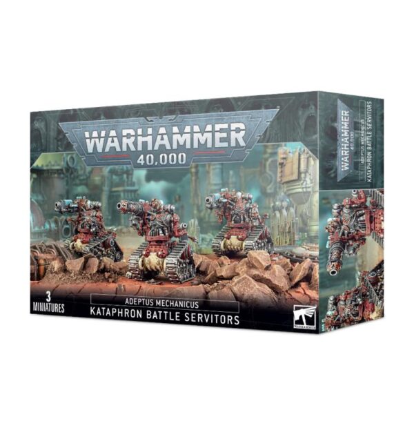 Games Workshop Warhammer 40,000   Adeptus Mechanicus: Kataphron Battle Servitors - 99120116037 - 5011921155972