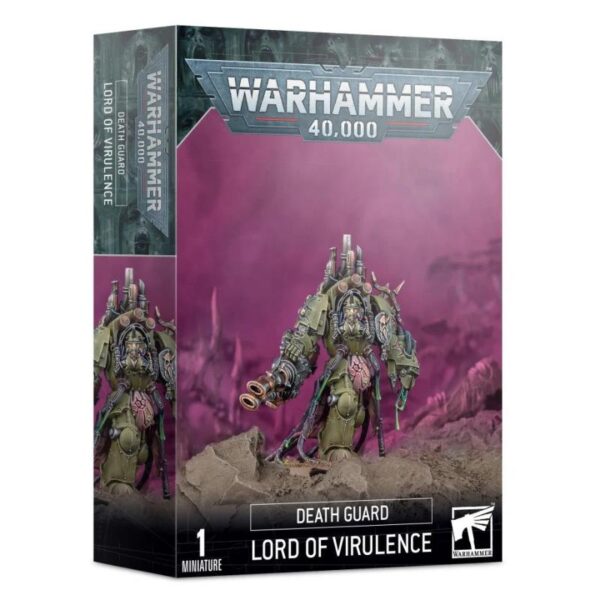 Games Workshop Warhammer 40,000   Death Guard:: Lord of Virulence - 99120102117 - 5011921138876