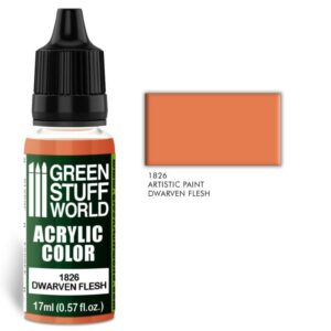 Green Stuff World    Acrylic Color DWARVEN FLESH - 8436574501858ES - 8436574501858