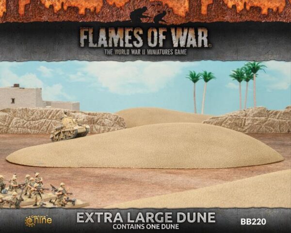 Gale Force Nine    Flames of War: Extra Large Dune - BB220 - 9420020234758