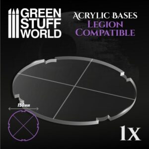 Green Stuff World    Acrylic Bases - Round 150 mm - 8435646502526ES - 8435646502526