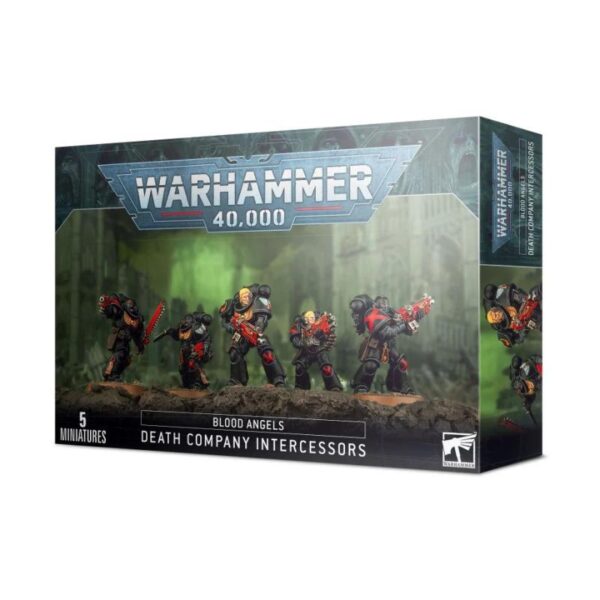 Games Workshop Warhammer 40,000   Blood Angels: Death Company Intercessors - 99120101279 - 5011921138548