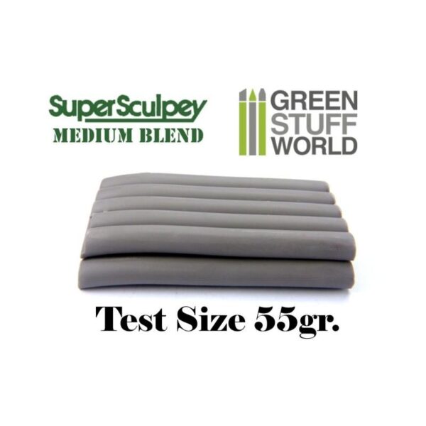Green Stuff World    Super Sculpey Medium Blend 55 gr. - 8436554366958ES - 8436554366958