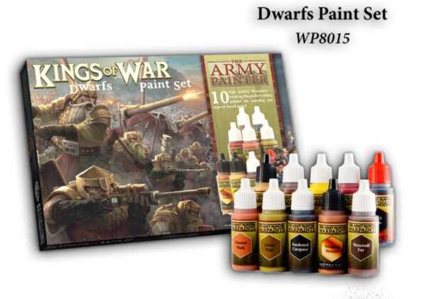 The Army Painter    Warpaints Kings of War Dwarfs - APWP8015 -