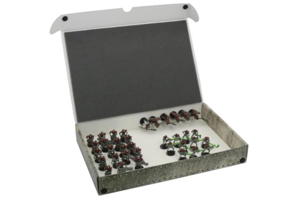 Safe and Sound    Full-size Standard Box for magnetically-based miniatures + metal plate on the inside rear side of the box - SAFE-ST-MAG02 - 5907459694895