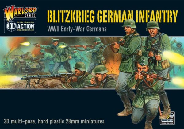 Warlord Games Bolt Action   Blitzkrieg! German Infantry (30) - 402012012 - 5060200845868