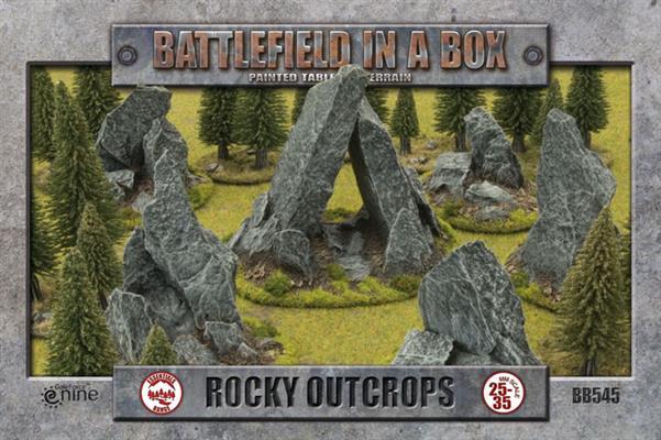Gale Force Nine    Battlefield in a Box: Rocky Outcrops - BB545 - 9420020220355