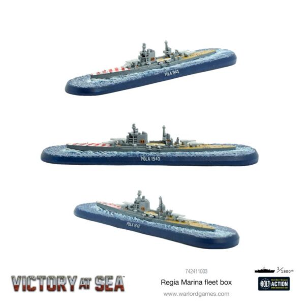 Warlord Games Victory at Sea   Regia Marina fleet box - 742411003 - 5060572506121