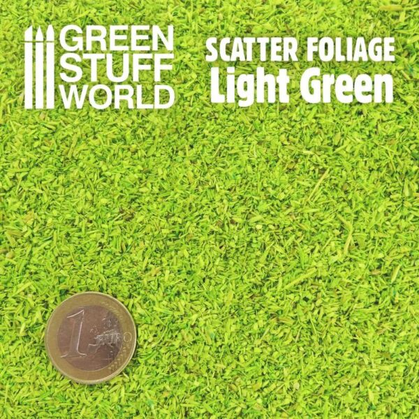 Green Stuff World    Scatter Foliage - Light Green - 280ml - 8435646500119ES - 8435646500119