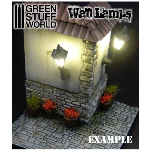 Green Stuff World    10x Classic Lamps with LED Lights - 8436554367689ES - 8436554367689