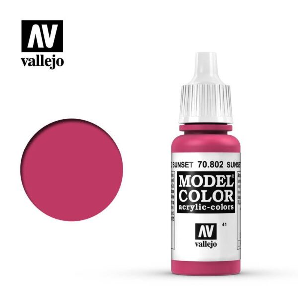 Vallejo    Model Color: Sunset Red - VAL802 - 8429551708029