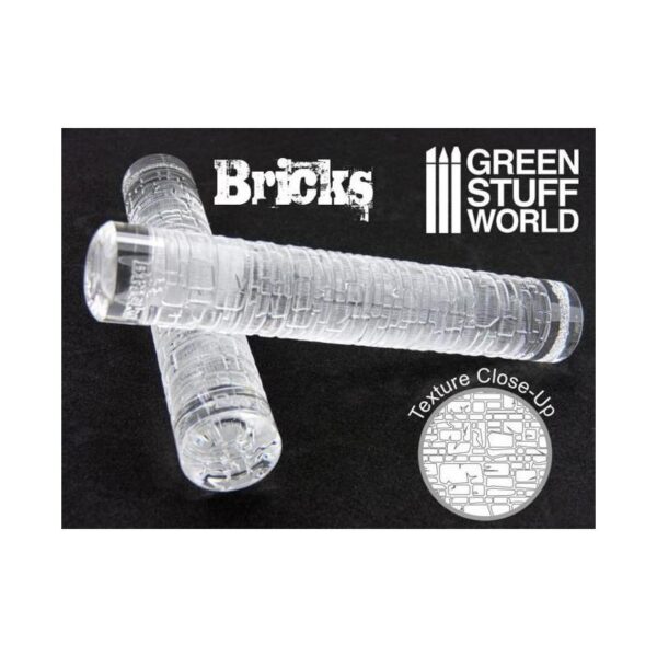 Green Stuff World    Rolling Pin BRICKS - 8436554361625ES - 8436554361625