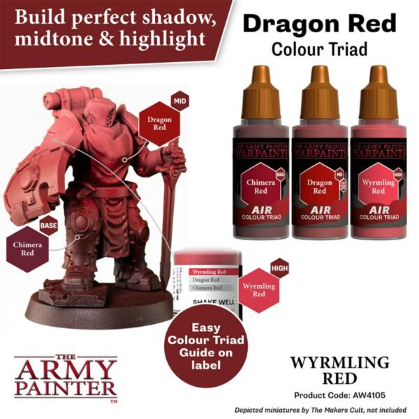 The Army Painter    Warpaint Air: Wyrmling Red - APAW4105 - 5713799410589