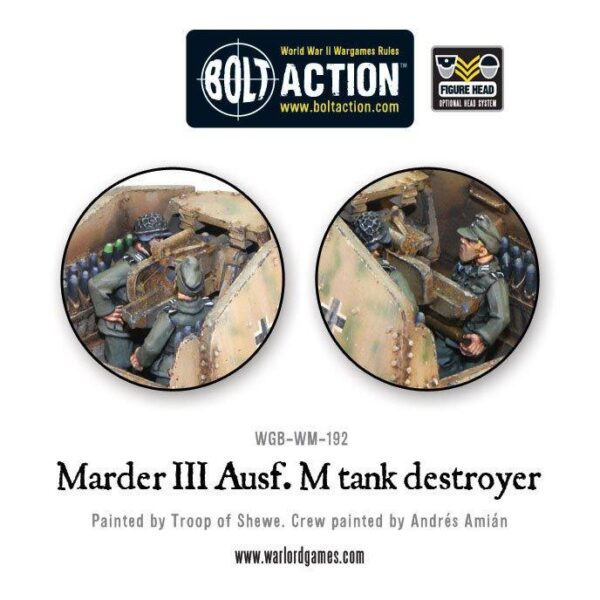 Warlord Games Bolt Action   Marder III Ausf. M tank destroyer - WGB-WM-192 - 5060200848715